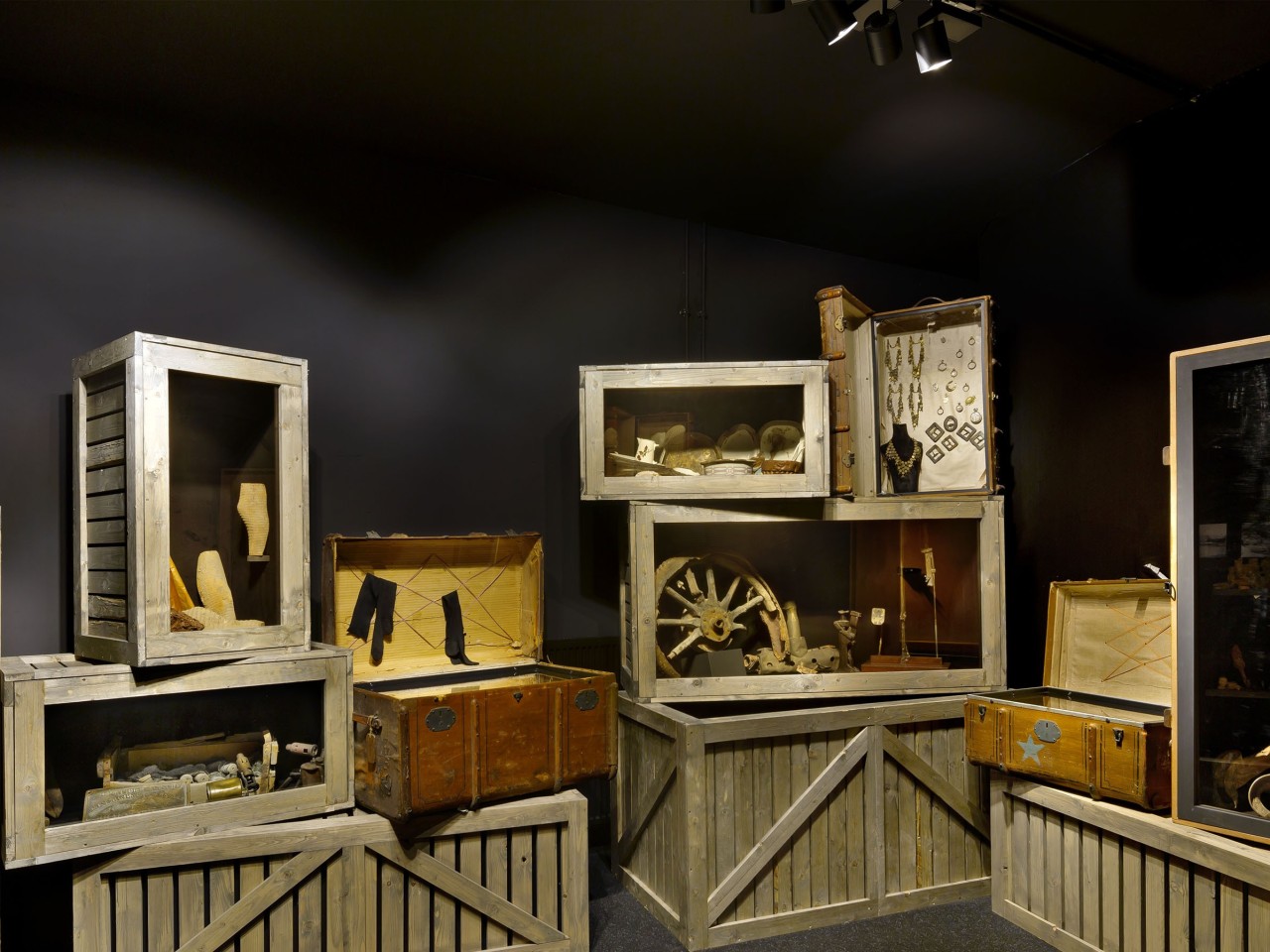 Exponate von Bord des Stückgutfrachters Vandalia