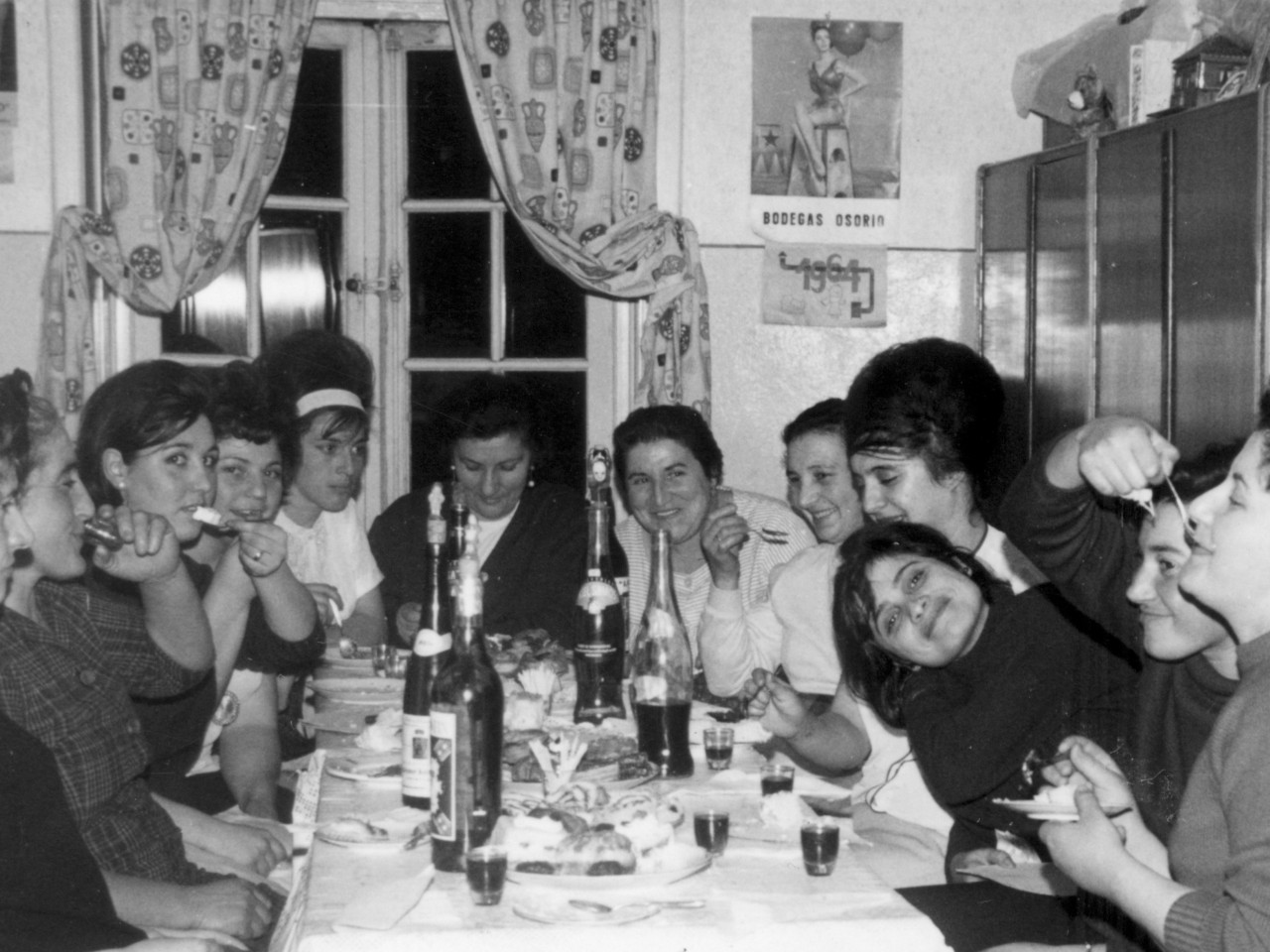 Party im Elfenweg. 1964. Foto: M.S. Pousa Rey