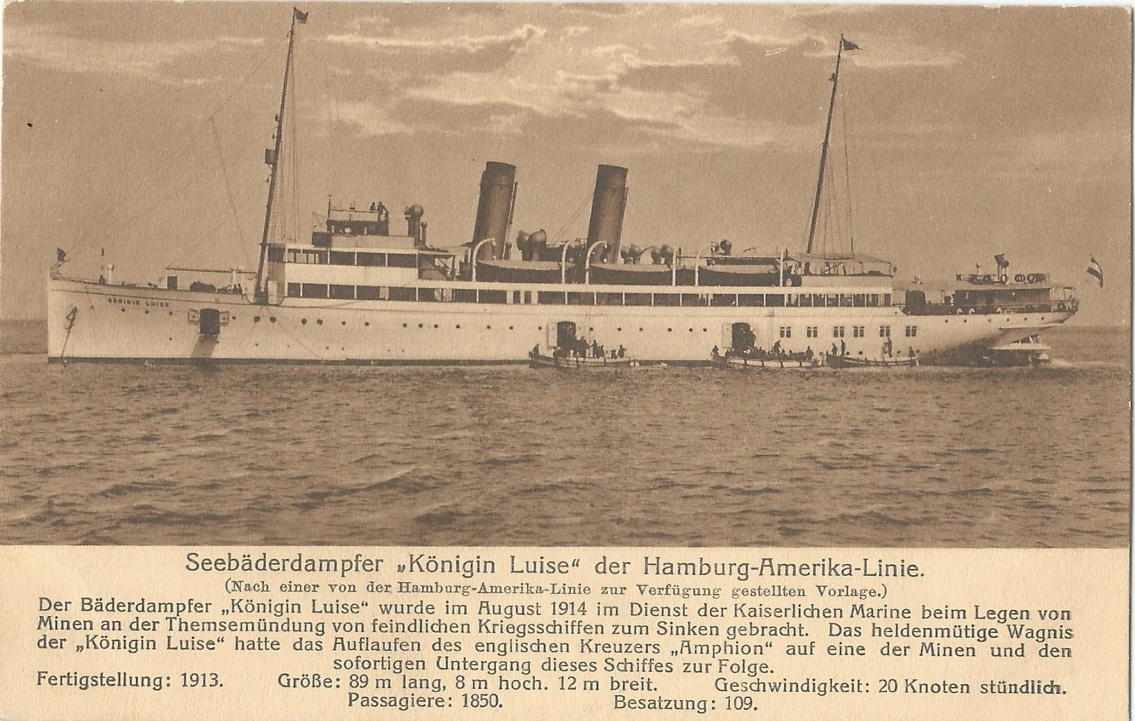Königin Luise, 1913 Königin Luise, 1913