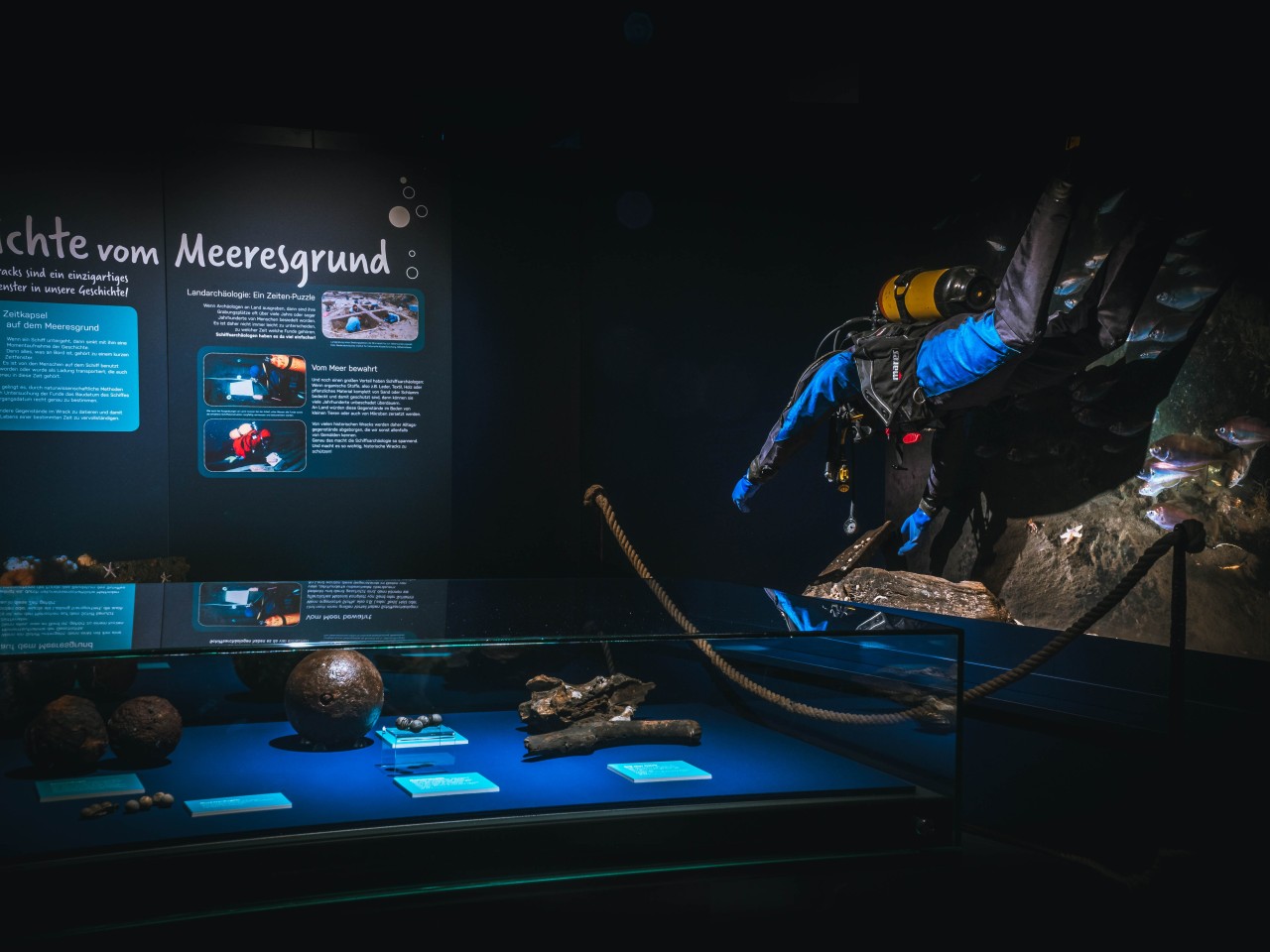 Blick in die Ausstellung